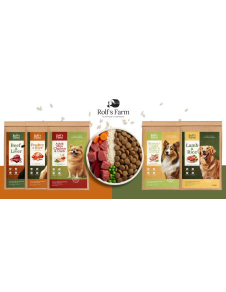 Rolf’s Farm Puppy Poultry-Rice – храна за кученца до 12 месеца с птиче и ориз 12 кг