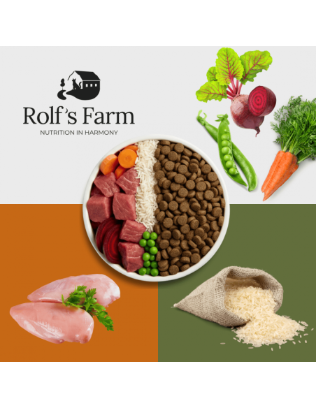 Rolf’s Farm Puppy Poultry-Rice – храна за кученца до 12 месеца с птиче и ориз 12 кг