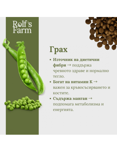 Rolf’s Farm Puppy Poultry-Rice – храна за кученца до 12 месеца с птиче и ориз 12 кг