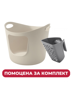 ПРОМО Savic Flex-a-Loo отворена котешка тоалетна + Savic Sift Buddy голяма лопатка за котешка тоалетна