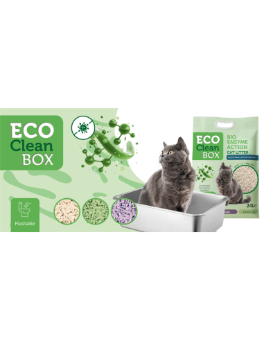 Eco Clean Box Тофу 6 л - 3 вида по 2 броя
