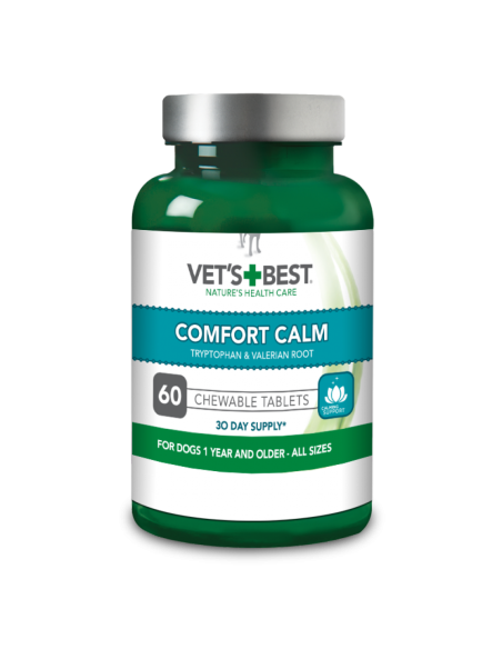 Vets Best Comfort Calm 60бр успокояващи таблетки за кучета