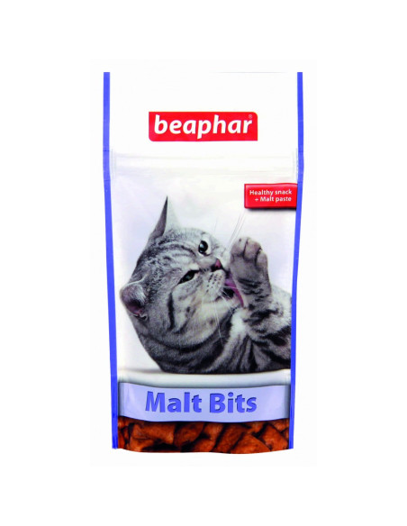 Beaphar Malt Bits - малцови хапки за котки 35гр