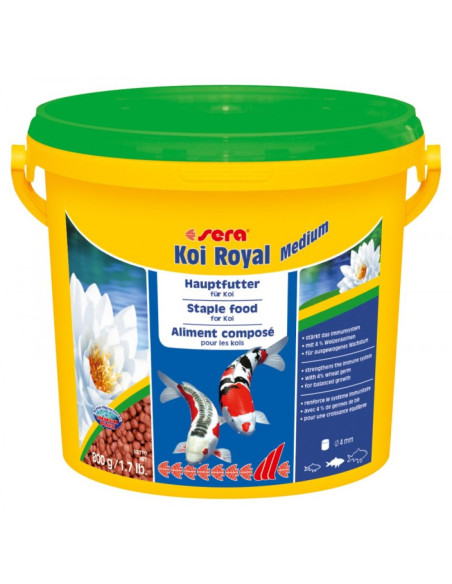 sera Koi Royal Nature Medium, 3 800 мл