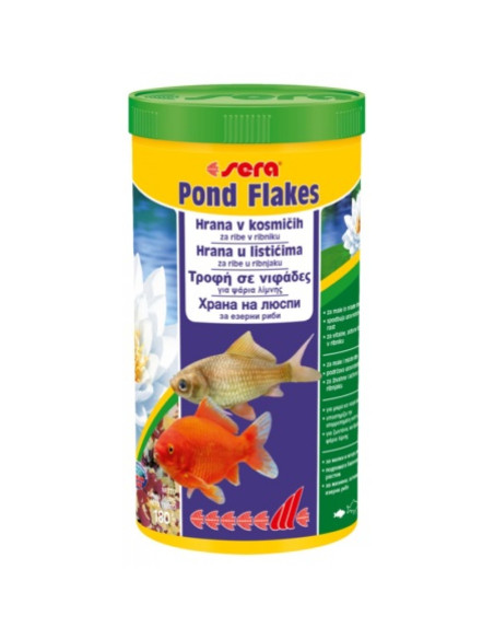 sera Bio flakes - храна на люспи, 3 800 мл