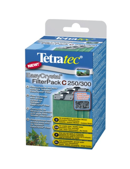 Касети за филтър Tetratec EasyCrystal C250/300 с активен въглен