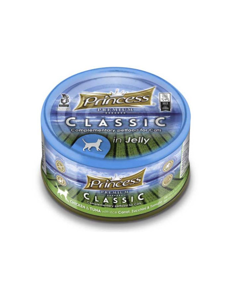 PRINCESS PREMIUM EXCELLENCE Пиле и риба тон с ориз и бели дребни рибки