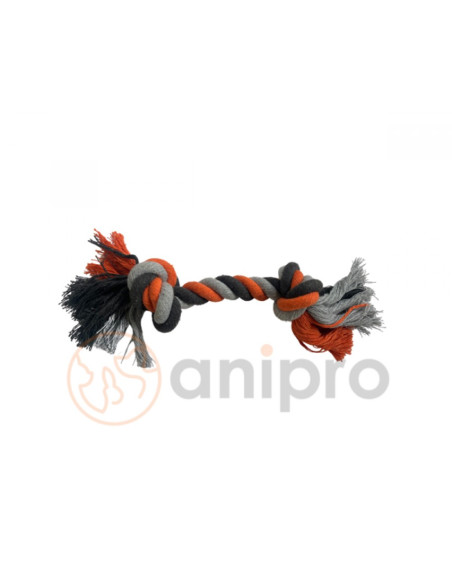anipro Играчка въже сиво/оранжево, 33 см, 180-190 г