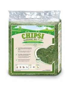 JRS Chipsi Sunshine - сено от най-високо качество, с забележителен аромат и вкус за гризачи и малки животни, 1 кг