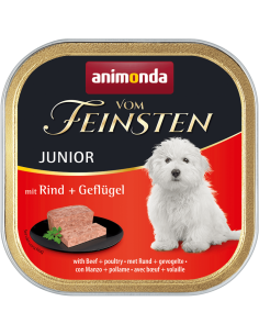 Vom Feinsten Junior телешко и птиче - 22 бр. в стек, 150 г, (22 бр./стек)