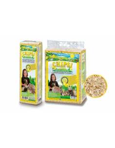 JRS Chipsi Citrus - обезпаразитен и обезпрашен талаш с аромат на лимон 60 литра 2