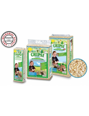 JRS Chipsi Classic - обезпаразитен и обезпрашен талаш 60 литра