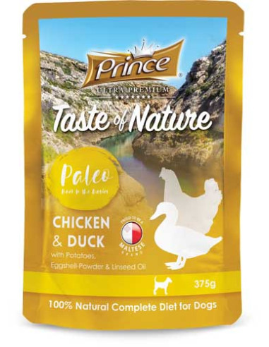 PRINCE TASTE OF NATURE PALEO POUCHES