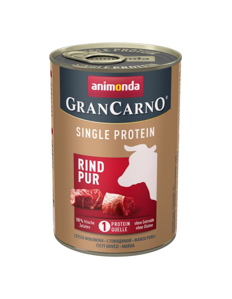 GranCarno SP Pure Beef 800 гр - само говеждо месо, (6 бр./стек)