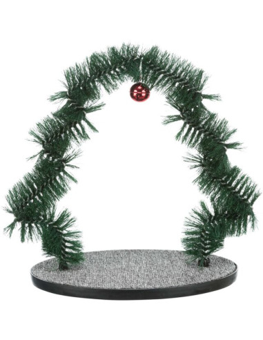 Коледна чесалка за котки 44х42см.