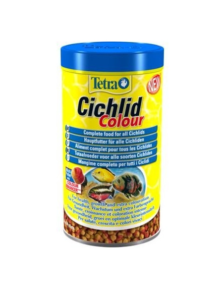 Tetra Cichlid Colour Храна за цихлиди с оцветители 500мл.