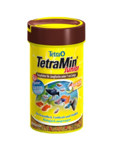 TetraMin Junior Храна за тропически рибки Джуниър 100мл. 2