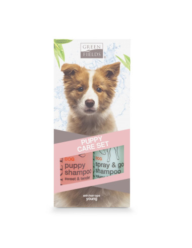 Комплект за грижа за кученца