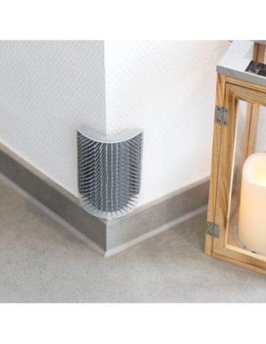 Ъглова масажна четка 8x13см.