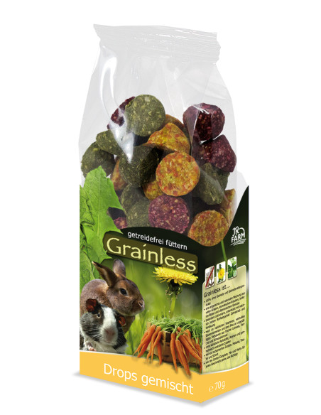 Беззърнена допълваща храна за гризачи микс 140 гр.