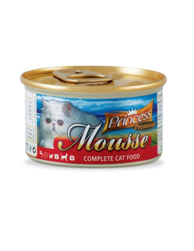 PRINCESS PREMIUM MOUSSE Телешко и черен дроб