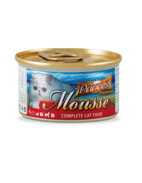 PRINCESS PREMIUM MOUSSE Телешко и черен дроб