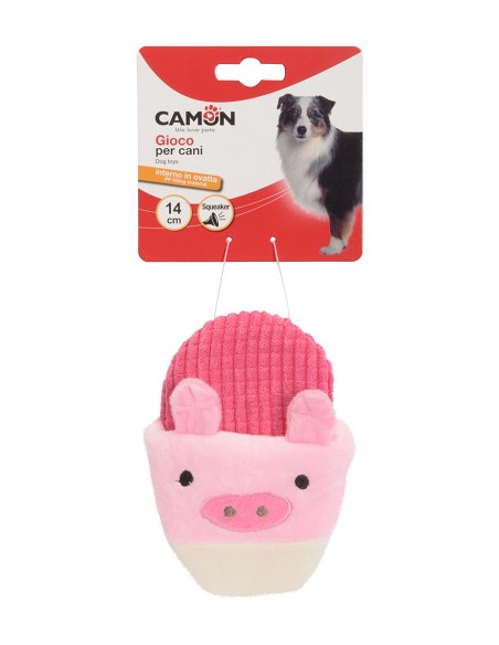 Играчка за куче - пантофи от плат.