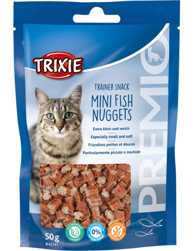 PREMIO Snack Mini с риба тон, пиле и катнип.