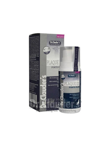 Dr. Clauder Plaque Ex Forte Plus Hund - Емулсия - активно отстранява плаката и лошият дъх 100 ml