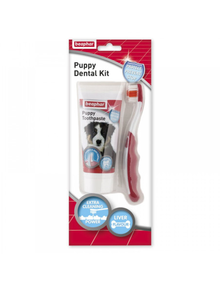 Beaphar Dental Kit паста за зъби + четка за зъби, 100 г