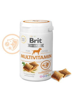 Хранителна добавка за кучета Brit Vitamins Multivitamin за поддържане на имунитета и доброто физическо състояние