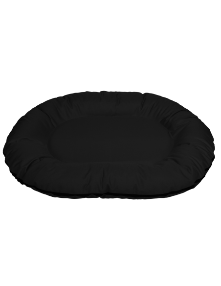 CAZO Oval Bed black – овално кучешко легло от непромокаема материя 45 x 65 x 9 см.