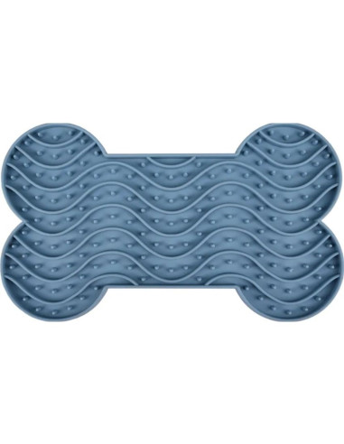 Flamingo LICK PAD YUMMEE SILICONE BONE M 21,8 см- Подложка за близане Licky Mat, кокалче 1 бр.