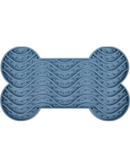 Flamingo LICK PAD YUMMEE SILICONE BONE M 21,8 см- Подложка за близане Licky Mat, кокалче 1 бр.