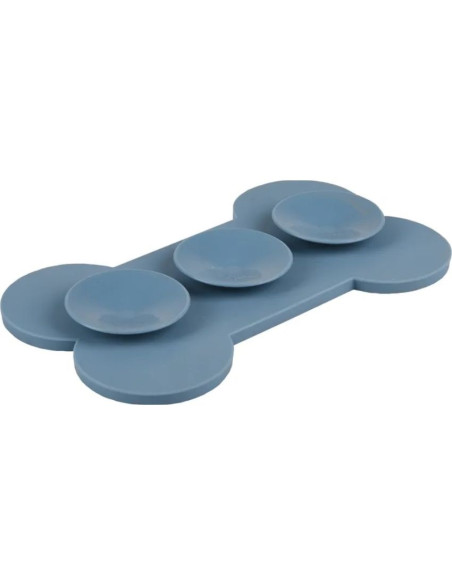 Flamingo LICK PAD YUMMEE SILICONE BONE M 21,8 см- Подложка за близане Licky Mat, кокалче 1 бр.