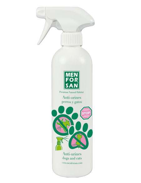 MEN FOR SAN Urination Repellent – препарат против маркиране и уриниране за кучета и котки 500мл.