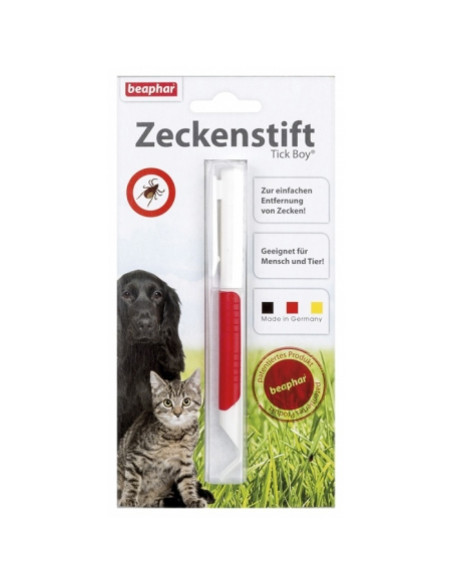 Beaphar Tick Pen - патентована писалка за вадене на кърлежи, на блистер