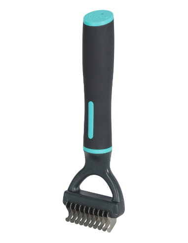 Zolux – Уред за отстраняване на заплитания по козината, с 10 зъба с остриета 1 бр.