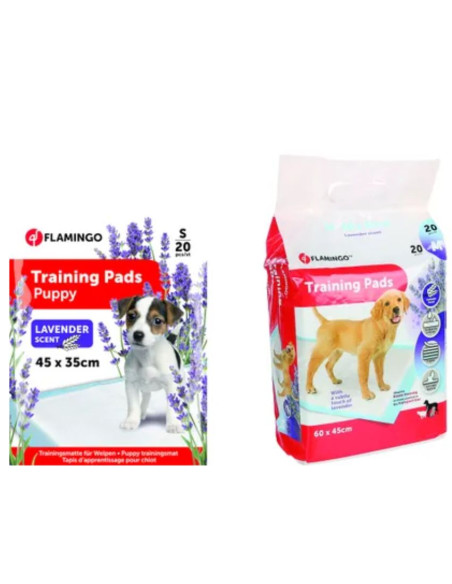 Абсорбиращи хигиенни пелени Flamingo Lavender с Лавандула 20 бр 60×45 см.