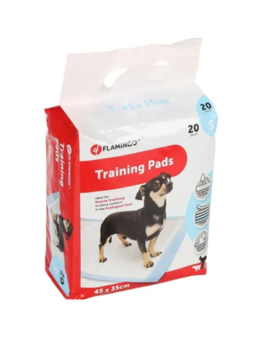Абсорбиращи хигиенни пелени Flamingo Training pad Pady20 бр. 90×60 см.