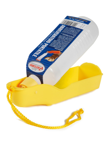 Бутилка + купичка за разходка 500 мл. Record Розов