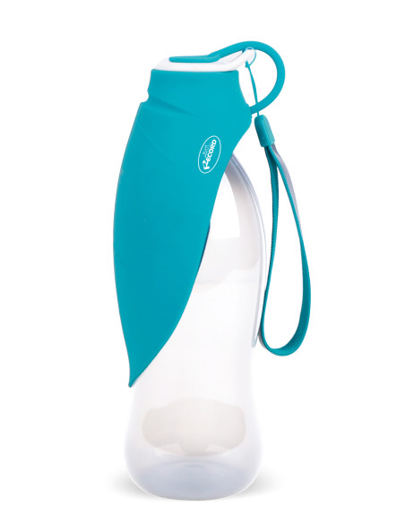 Бутилка за вода с купичка за разходки 500 мл. 1106.5 син