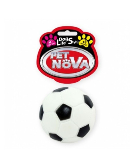 Винилова играчка за кучета PET NOVA – футболна топка 7см 7.8 см