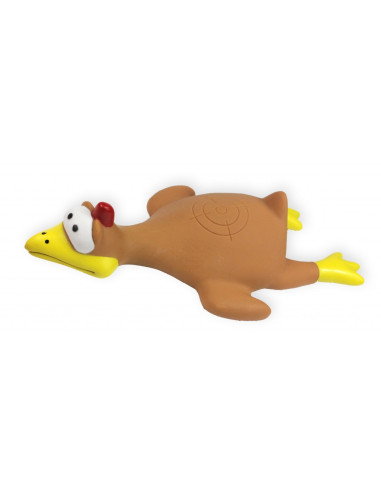 Винилова кучешка играчка PET NOVA пиле със звук 26 см. 26 см.