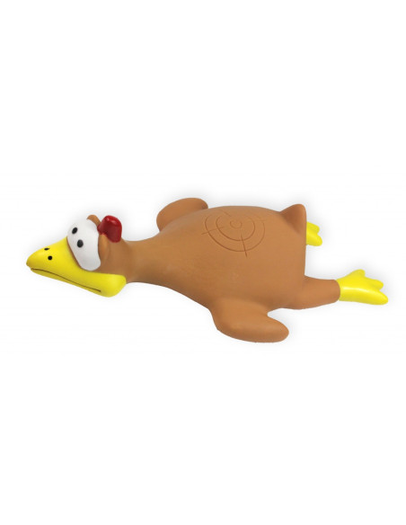 Винилова кучешка играчка PET NOVA пиле със звук 26 см. 26 см.