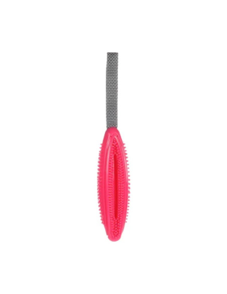 Гумена играчка Flamingo Dental care, почистваща зъбите с място за лакомства 31,5см L