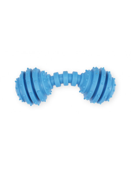Дентална, гумена играчка за кучета PET NOVA гиричка с аромат на мента 12 см. син