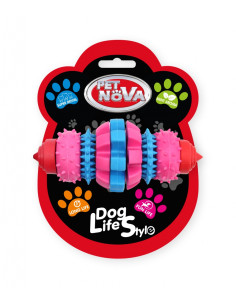 Дентална, гумена играчка за кучета PET NOVA с аромат на телешко PET NOVA 16 см.