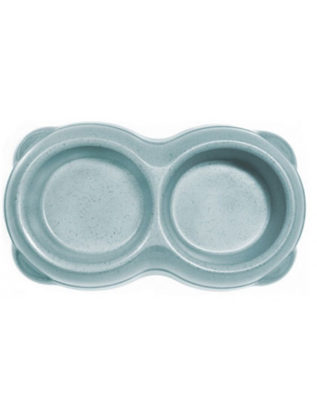 Екологична, двойна купа Record Bamboo 250 мл. – изработена от естесвен бамбук и оризова обвивка жълт