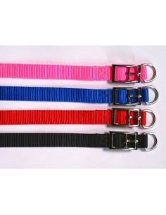 anipro нашийник изк.лента 2.5/50см син